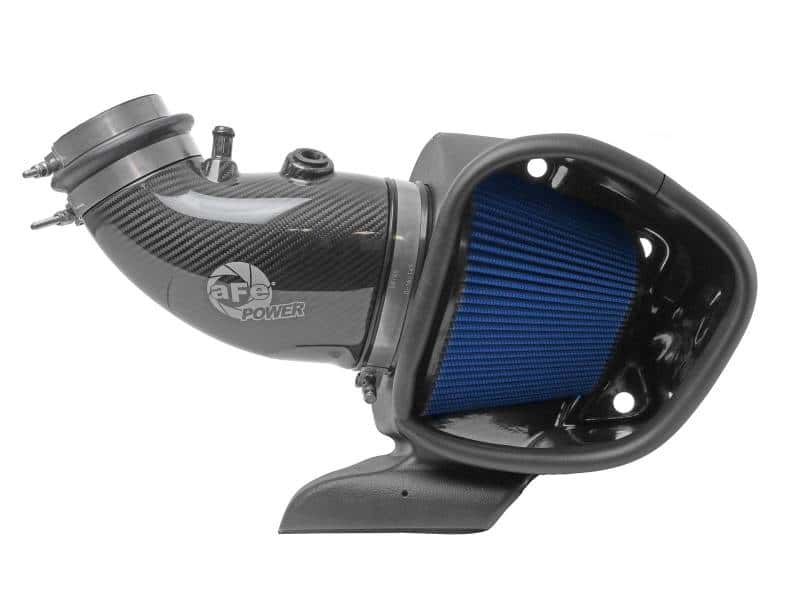 aFe — aFe 12-21 Jeep Grand Cherokee 6.4L Track Series Carbon Fiber Cold Air Intake System w/Pro 5R Filter
Track Series Intake  - view 6