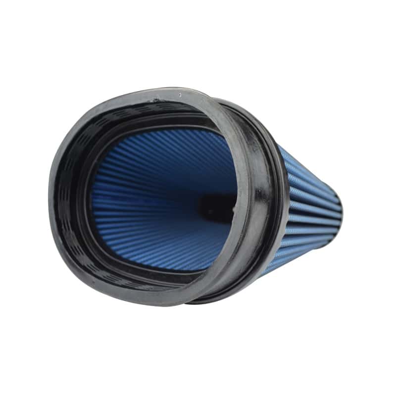 Injen — Injen NanoWeb Dry Air Filter 6.70x4.54 Oval neck/ 7.69 x 5.68 Base/ 7.25 Tall w/Barb Fit - 70 Pleat
Air Filter - view 4