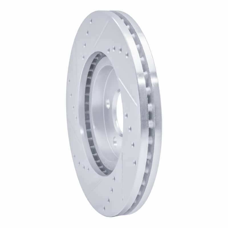 R1 Concepts — R1 03-09 Chrysler PT Cruiser Front Right Drilled & Slotted Silver Brake Rotor
R1 Brake Rotor Drill - view 4