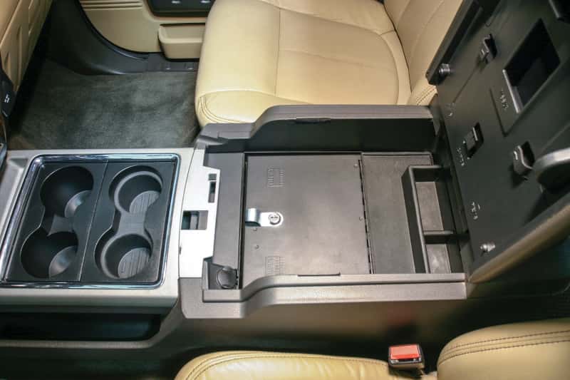 Tuffy Products — Tuffy Console Safe W/ Keyed Lock For Ford F250 & F350 Superduty
Console Safe - view 3