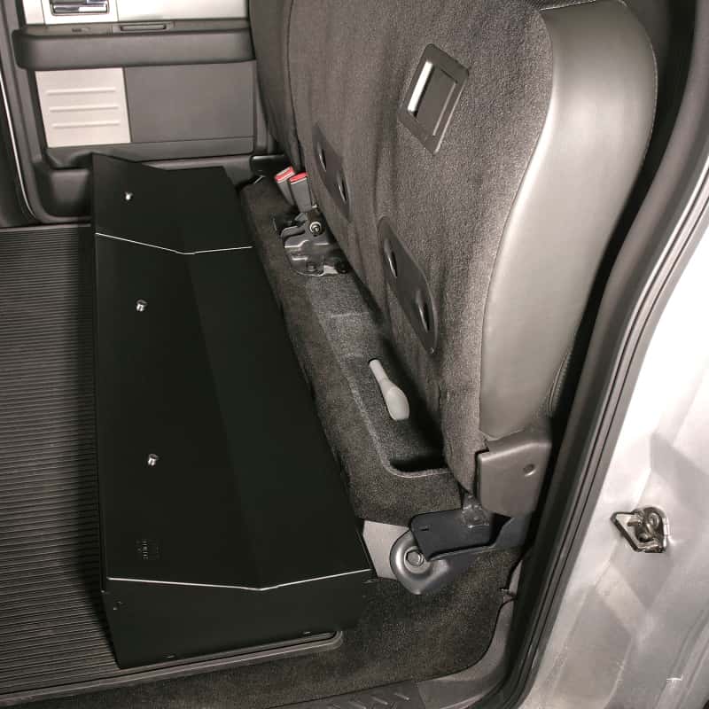 Tuffy Products — Tuffy Ford F150 Supercrew Underseat Lockbox Full Length W/ Keyed Lock
Lockbox - view 4