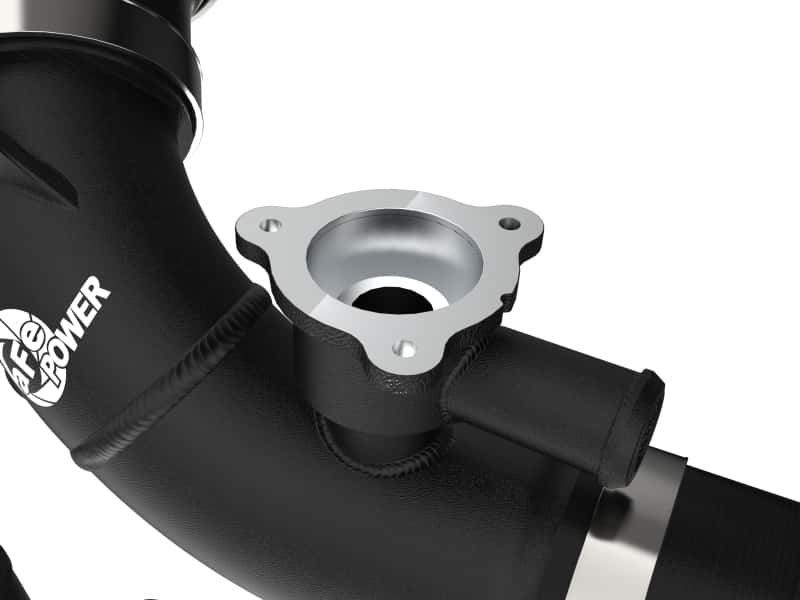 aFe — aFe 2022 Toyota Tundra V6-3.5L (tt) BladeRunner 2.5in Aluminum Hot Charge Pipe - Black
Hot Charge Pipe - view 4