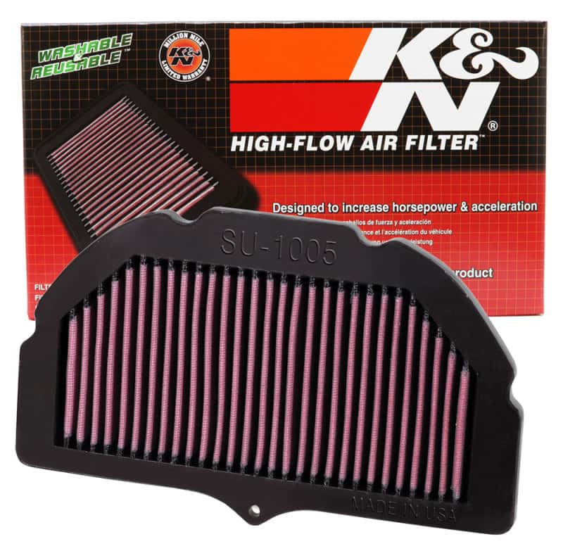 K&N Engineering — K&N 05-08 Suzuki GSXR 1000 Replacement Air Filter
Air Filter - view 3