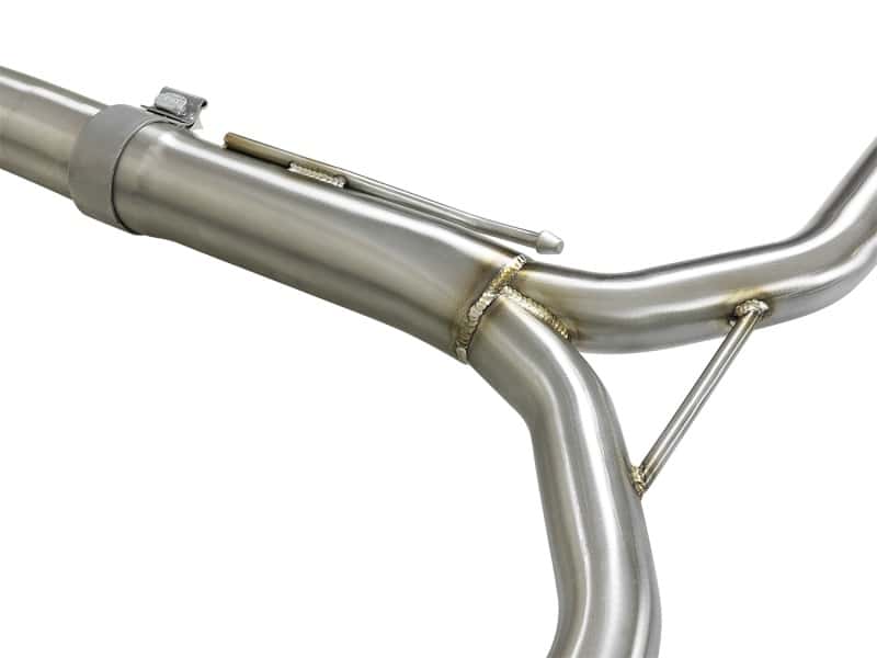 aFe — aFe Takeda Exhaust 304SS Dual Cat-Back w/ Black Tips 13-17 Honda Accord LX/EX/EX-L Sedan L4 2.4L
Cat-Back Exhaust - view 3