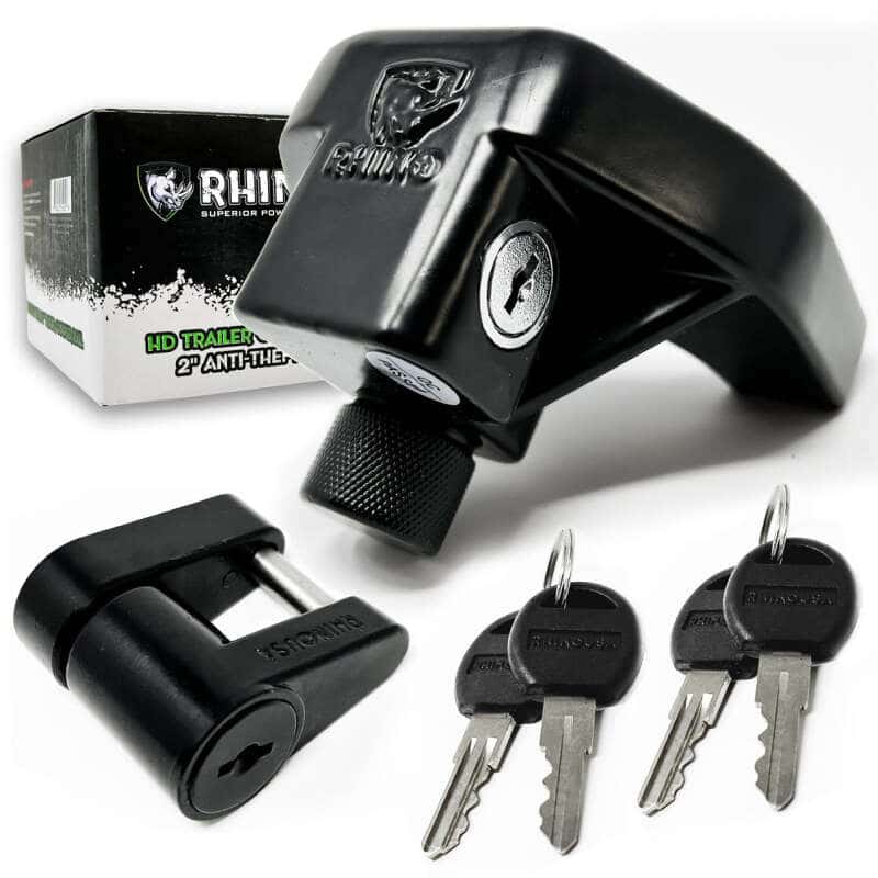 Rhino USA — Rhino USA 2In Trailer Coupler Hd Lock Kit-2-Piece
Trailer Lock - view 1