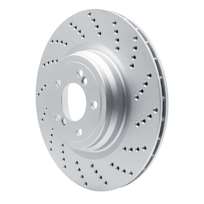 DFC — DFC 06-10 BMW M6 Right Rear Drilled GeoSPEC Coated Rotor - view 2