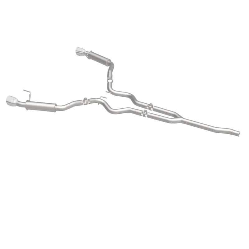 Magnaflow — MagnaFlow Cat-Back 15-16 Ford Mustang 2.3L L4 Competition SS 3in Dual Split Rear 4.5in Black Tips
Cat-Back - view 10