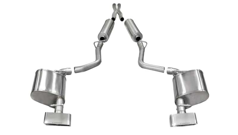 CORSA Performance — Corsa 2011-2014 Dodge Challenger R/T 5.7L V8 Polished Xtreme Cat-Back Exhaust
Exhaust - view 4