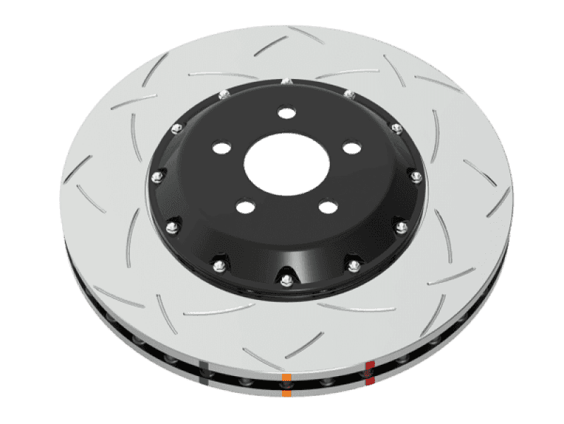 DBA — DBA 92-02 Dodge Viper Rear 5000 Series 2-Piece Slotted Rotor w/Black Hat
Brake Rotor - view 2