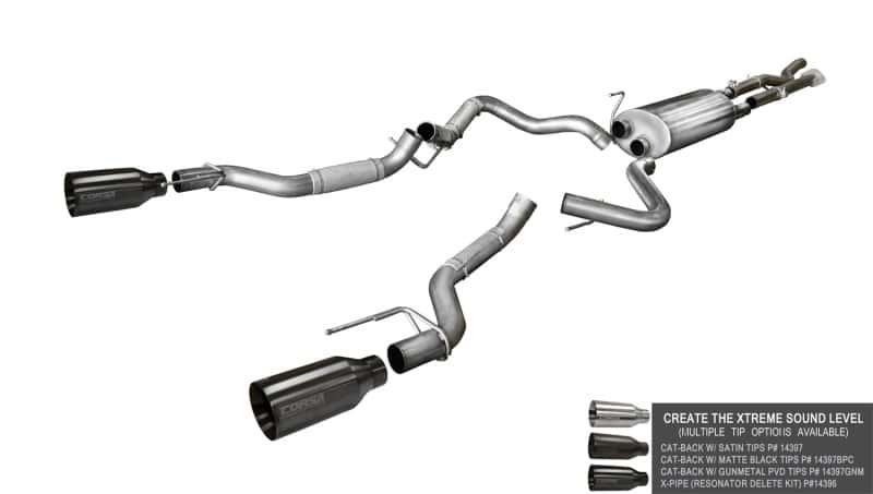 CORSA Performance — Corsa 2017-2020 Ford F-150 Raptor Super Cab / Super Crew Cab 3.5L V6 X-Pipe
Exhaust - view 11