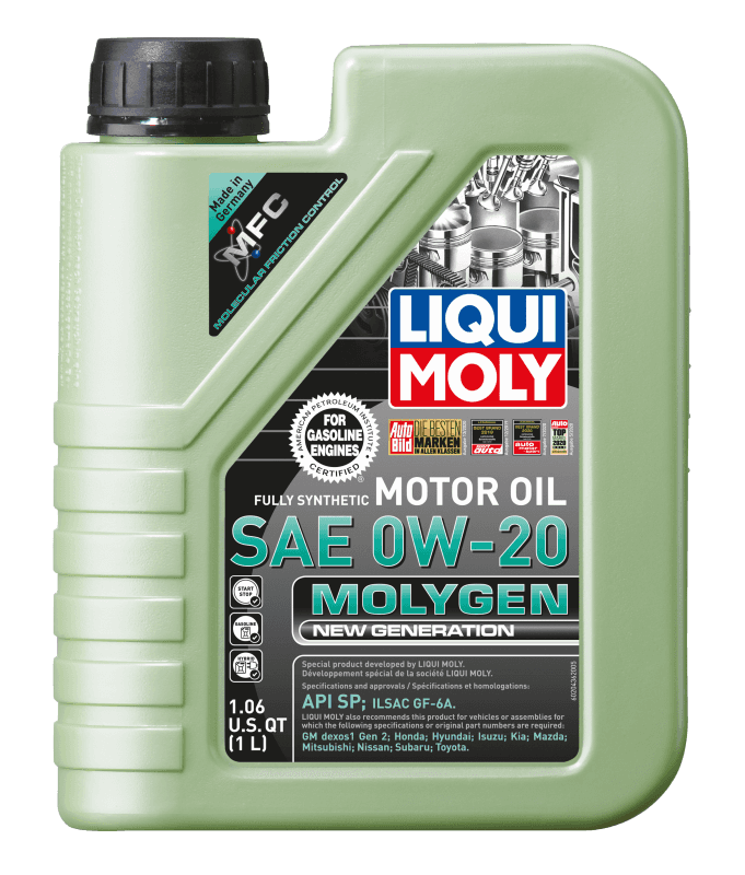 LIQUI MOLY — LIQUI MOLY 1L Molygen New Generation Motor Oil SAE 0W20 - view 3