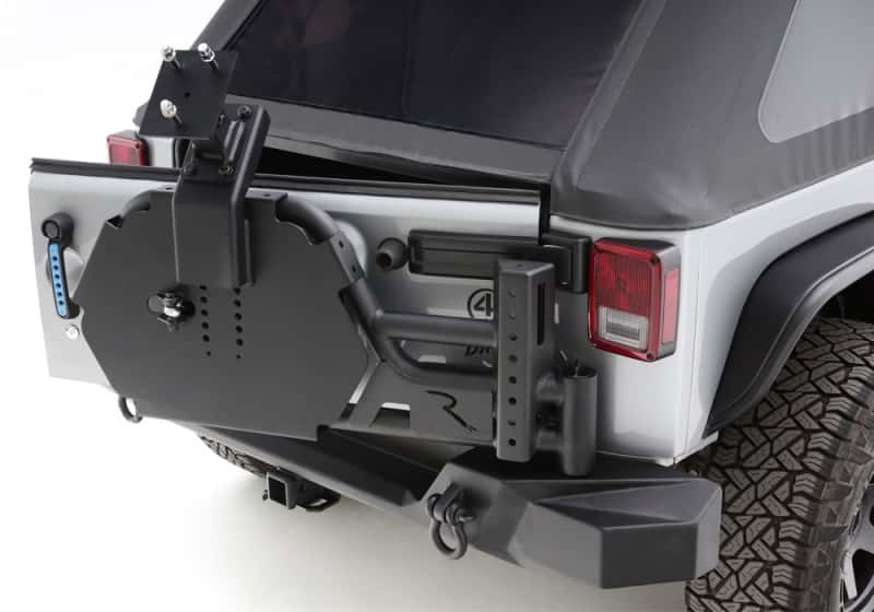 Rampage — Rampage 07-18 Jeep Wrangler JK (Incl. Unlimited) Trail Guard Tire Carrier - Black
Trl Grd Tire Carrier
Bumper - view 2