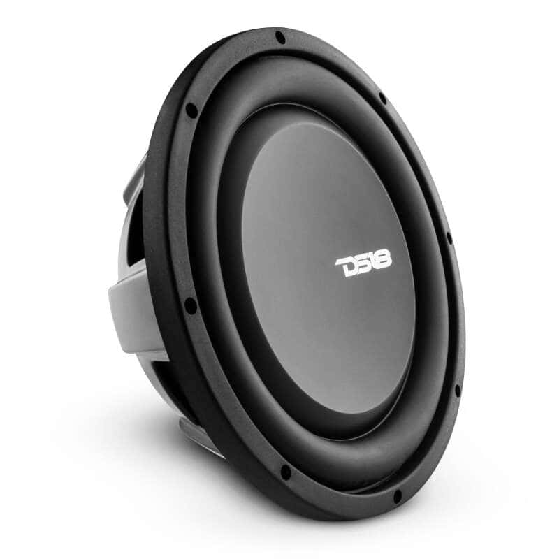 DS18 — DS18 10in 500 Watts RMS 2 ohm DVC Shallow Mount Water Resistant Subwoofer - view 1