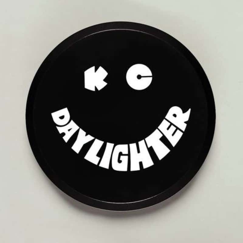 KC HiLiTES — KC HiLiTES 6in. Round Hard Cover for Daylighter/SlimLite/Pro-Sport (Single) - Black w/White Smile
Accessories - view 1