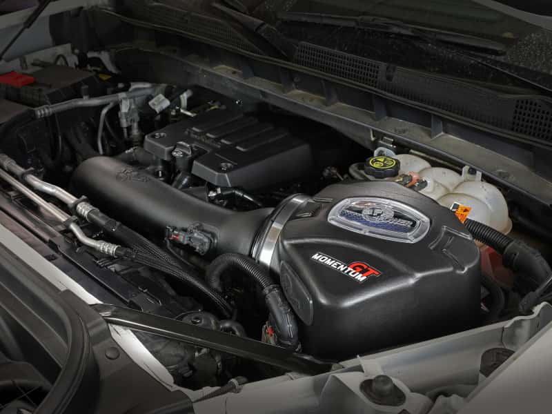 aFe — aFe Momentum GT Pro 5R Cold Air Intake System 19 GM Silverado/Sierra 1500 V6-2.7L (t)
Momentum GT Intake - view 7