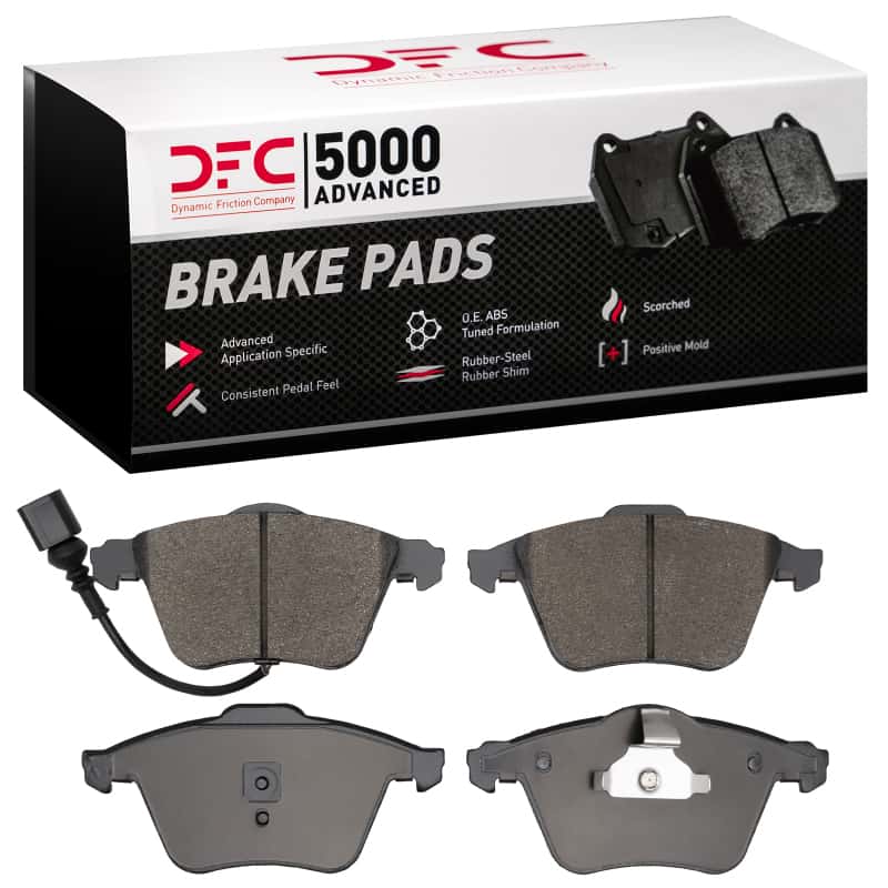 DFC — DFC 08-15 Audi S3 (Mexico) Front 5000 Advanced Low Metallic Brake Pads
DFC Brake Pad Set - view 4