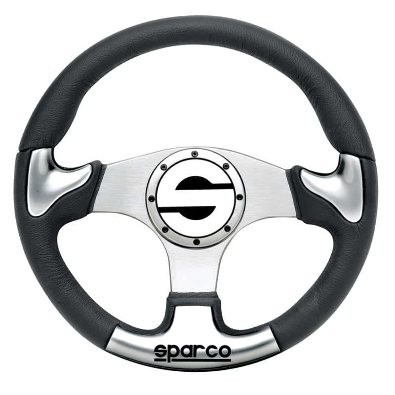SPARCO — Sparco Steering Wheel P 222 Silver - view 1