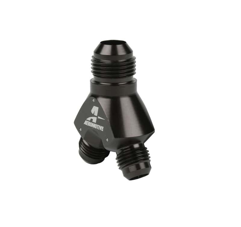 Aeromotive — Aeromotive Y-Block - AN-08 - 2x AN-06
Y-Block - view 3