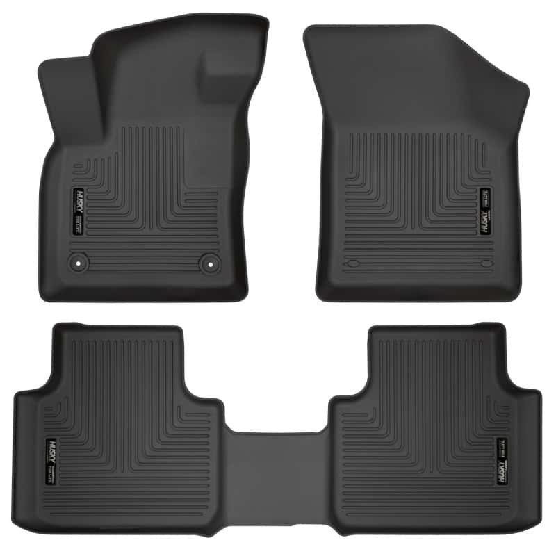 Husky Liners — Husky Liners 18-19 Volkswagen Atlas Weatherbeater Black Front & 2nd Seat Floor Liners
Floor Liners - view 2