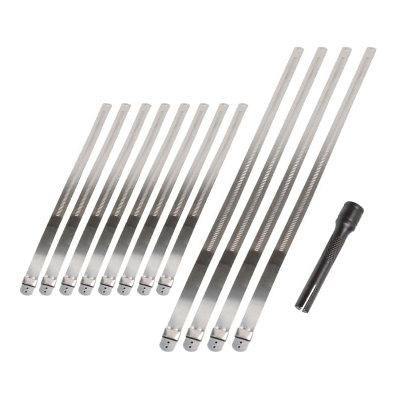 DEI — DEI Stainless Steel Positive Locking Tie & Tool Kit - 8in (8 Pack) & 14in (4 Pack)
Heat Shield Tie - view 6