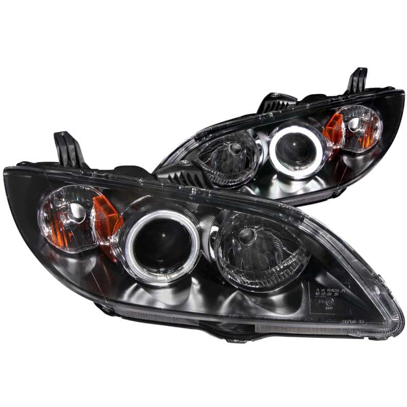 ANZO — ANZO 2004-2008 Mazda 3 Projector Headlights w/ Halo Black (CCFL)
Head Light Set
HdLtSet - view 1