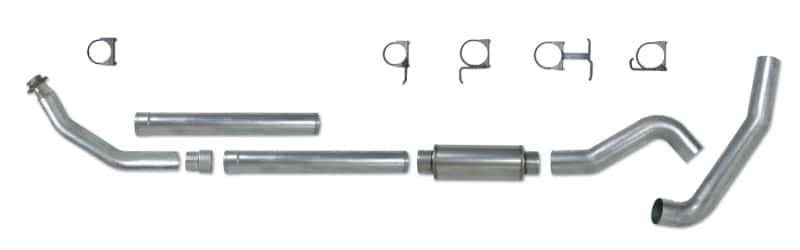 Diamond Eye Performance — Diamond Eye KIT 5in Turbo Back SGL AL: 94-02 DODGE CUMMINS 5.9L
KIT; 5in.; TBSGL; AL - view 4