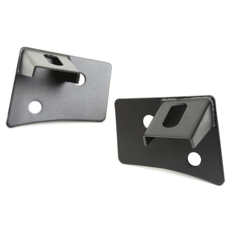 Rugged Ridge — Rugged Ridge 07-18 Jeep Wrangler JK Textured Black Windshield Aux. Light Mounting Brackets
OrdRacingLampMnt
OFFROAD_LIGHTING - view 2