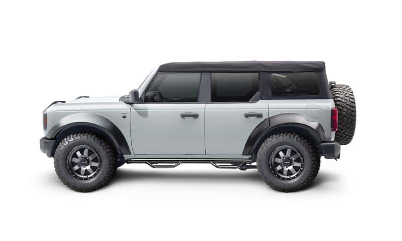 N-Fab — N-Fab Nerf Step 2021 Ford Bronco (4 Door) - Gloss Black - SRW - 3in
NS 21-25 Fd Brno 4Dr
NS 21-24 Fd Brno 4Dr - view 5
