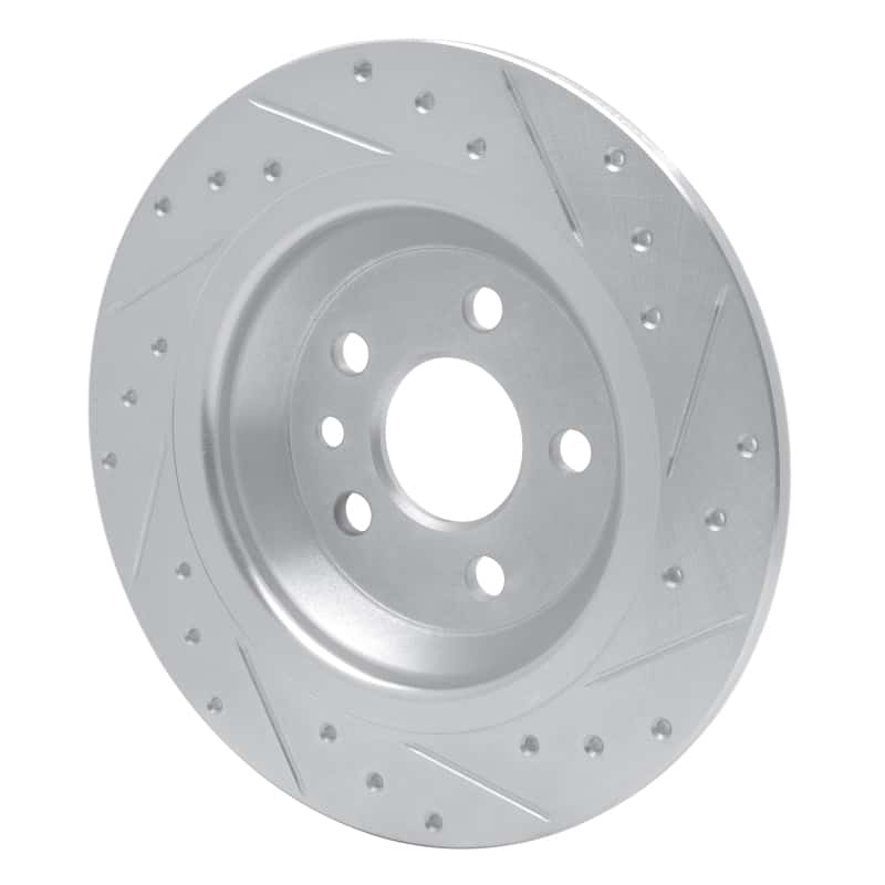 R1 Concepts — R1 07-18 Volvo V60 Cross Country Rear Left Drilled & Slotted Silver Brake Rotor
R1 Brake Rotor Drill - view 4