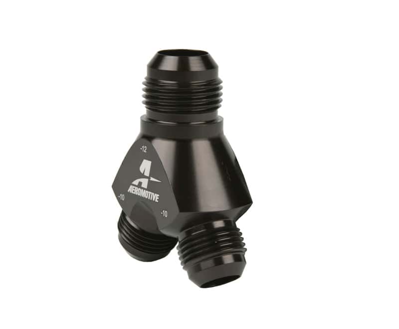 Aeromotive — Aeromotive Y-Block - AN-12 - 2x AN-10
Y-Block - view 2