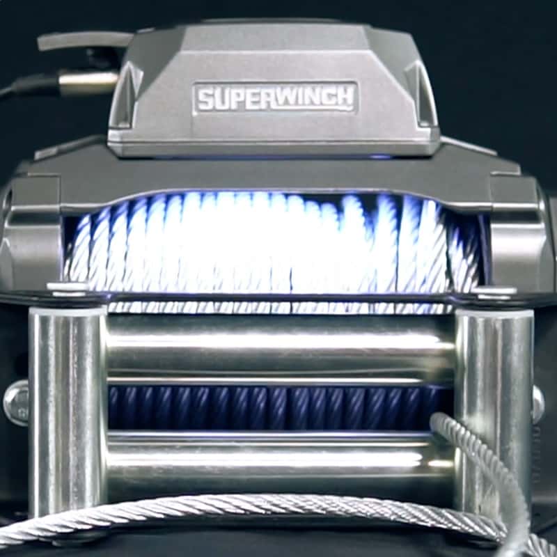 Superwinch — Superwinch 12000 LBS 12V DC 3/8in x 85ft Wire Rope SX 12000 Winch - Graphite
Winch - view 11
