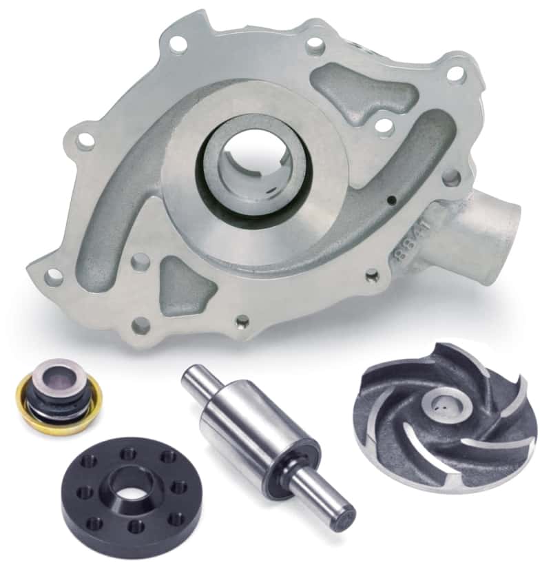 Edelbrock — Edelbrock Water Pump High Performance Ford 1965-68 289 CI 1968-69 302 CI 1969 351W CI V8 Engines
WATER PUMPS - view 5