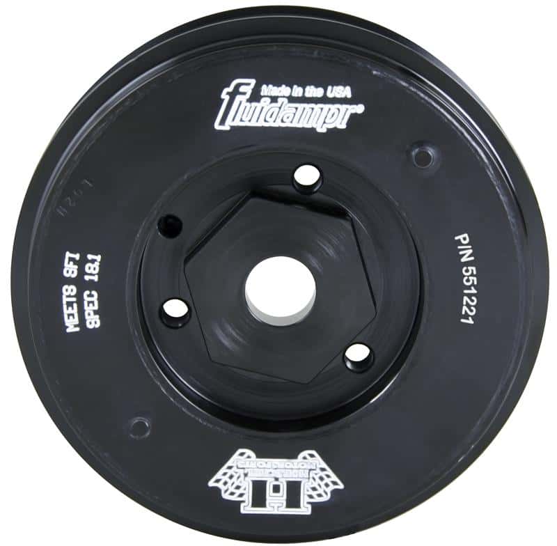 Fluidampr — Fluidampr 91-08 VW Golf/05-12 Passat B6/B7 / 03-10 Audi TT Steel Internally Balanced Damper
Harmonic Balancer - view 3