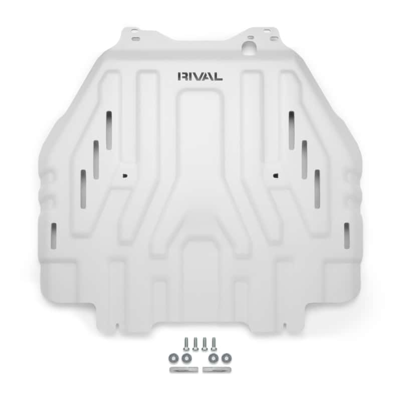 Rival 4x4 — Rival 24-26 Toyota Tacoma i-Force Max Hybrid Aluminum Transmission Catalytic Converter Skid Plate - view 1