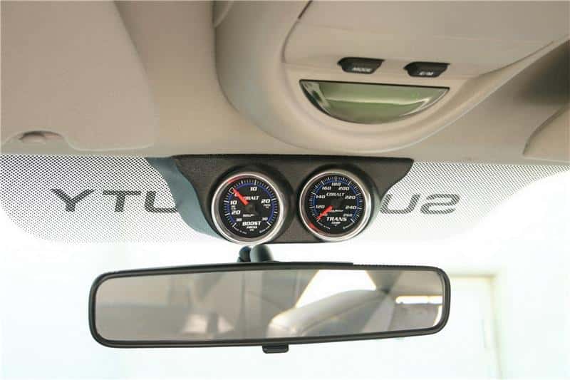 AutoMeter — Autometer 99-04 Ford Super Duty / 03-07 Dodge Ram Black Dual Overhead Console Pod
2-1/16" DL OVRHD CON - view 2