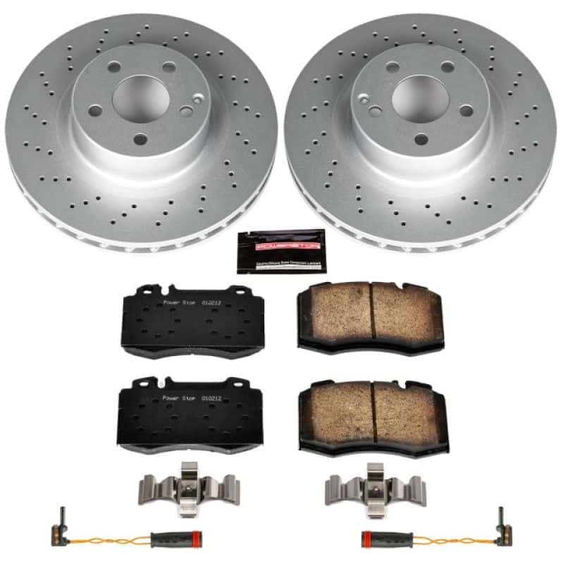 PowerStop — Power Stop 00-03 Mercedes-Benz CL500 Front Z23 Evolution Sport Coated Brake Kit - view 1