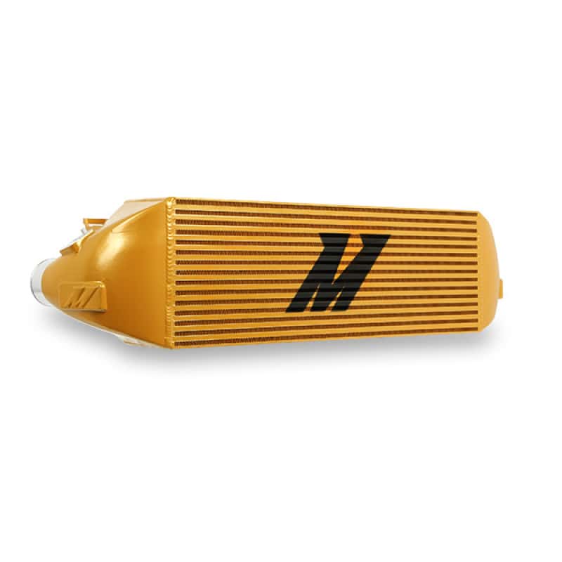Mishimoto — Mishimoto 2013+ Ford Focus ST Gold Intercooler w/ Polished Pipes - view 3
