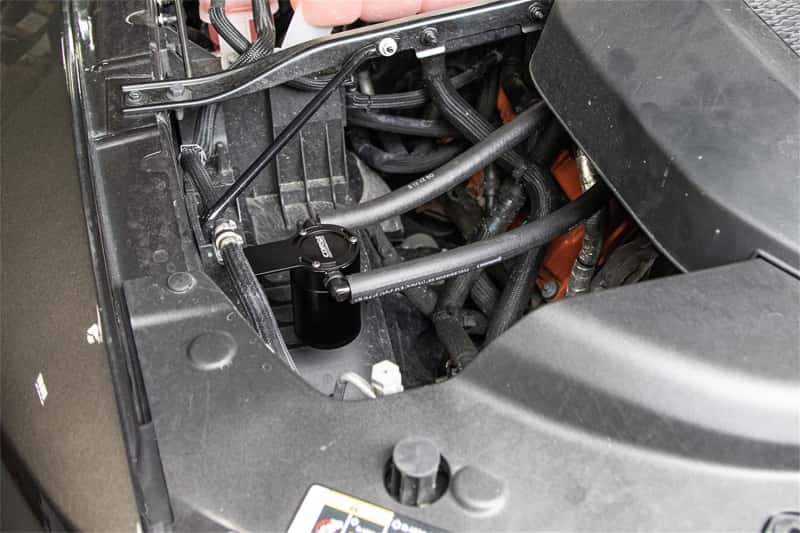 CORSA Performance — Corsa 2021-2024 Dodge Ram TRX Crew Cab Aluminum Oil Catch Can w/Mounting Bracket
Accessory - view 5