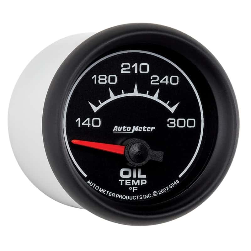 AutoMeter — AutoMeter Gauge Oil Temp 2-1/16in. 140-300 Deg. F Electric Es
GA 2" OILT 300F E ES - view 6