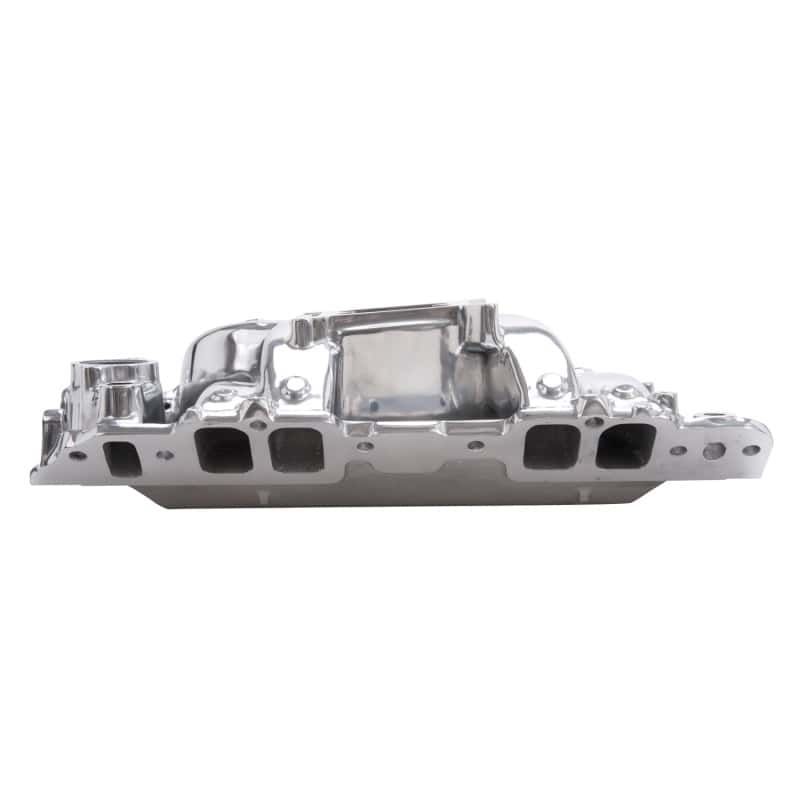 Edelbrock — Edelbrock Polished B/B Chev Rect Port RPM Air-Gap Manifold
MANIFOLD - view 5