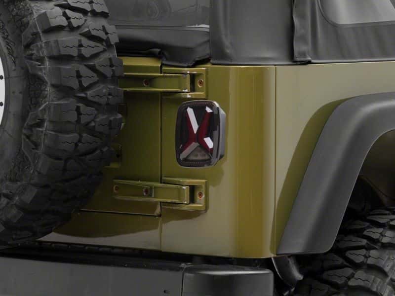 Raxiom — Raxiom 76-06 Jeep CJ7 Wrangler YJ & TJ Gladiator LED Tail Lights- Blk Housing (Smoked Lens)
Lights - view 5