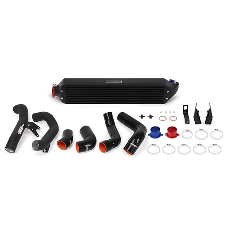 Mishimoto — Mishimoto 2016+ Honda Civic 1.5T / 2017+ Honda Civic Si Black Intercooler Kit w/Black Pipes - view 1