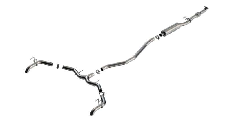 Borla — Borla 22-23 Honda Civic EX/Touring 1.5L 4 CYL. AT FWD 4DR S-type Exhaust
Cat-Back System - view 2
