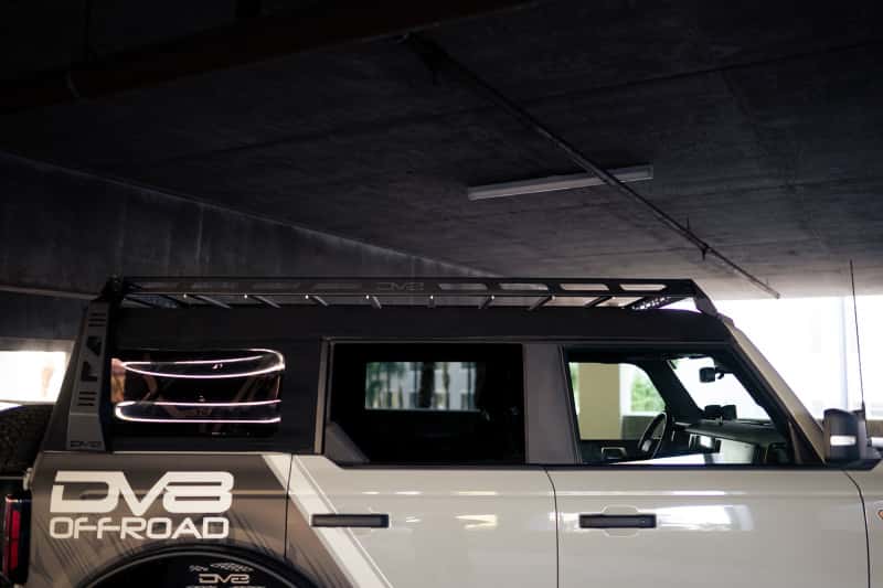 DV8 Offroad — DV8 Offroad 21-23 Ford Bronco Soft Top Roof Rack - view 8