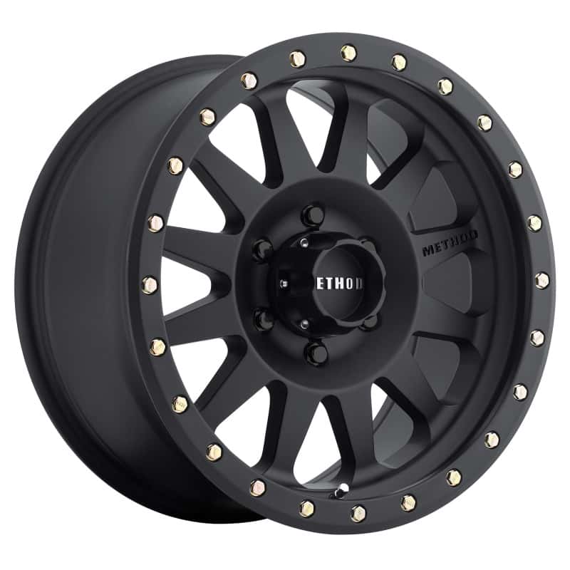Method Wheels — Method MR304 Double Standard 16x8 0mm Offset 6x5.5 108mm CB Matte Black Wheel - view 1