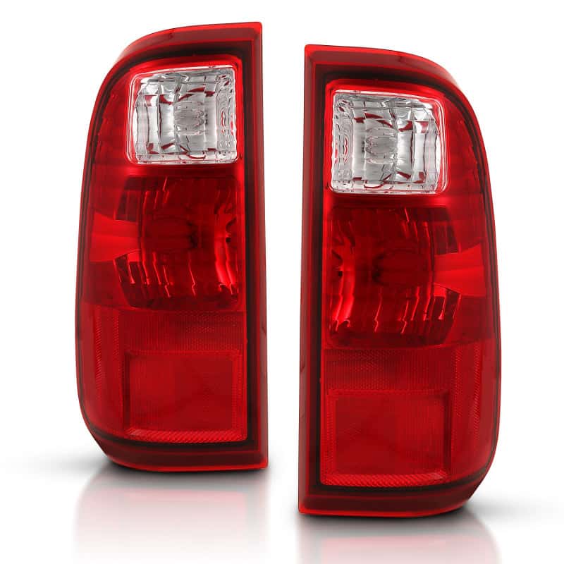 ANZO — ANZO 2008-2016 Ford F-250 Taillight Red/Clear Lens (OE Replacement) - view 3