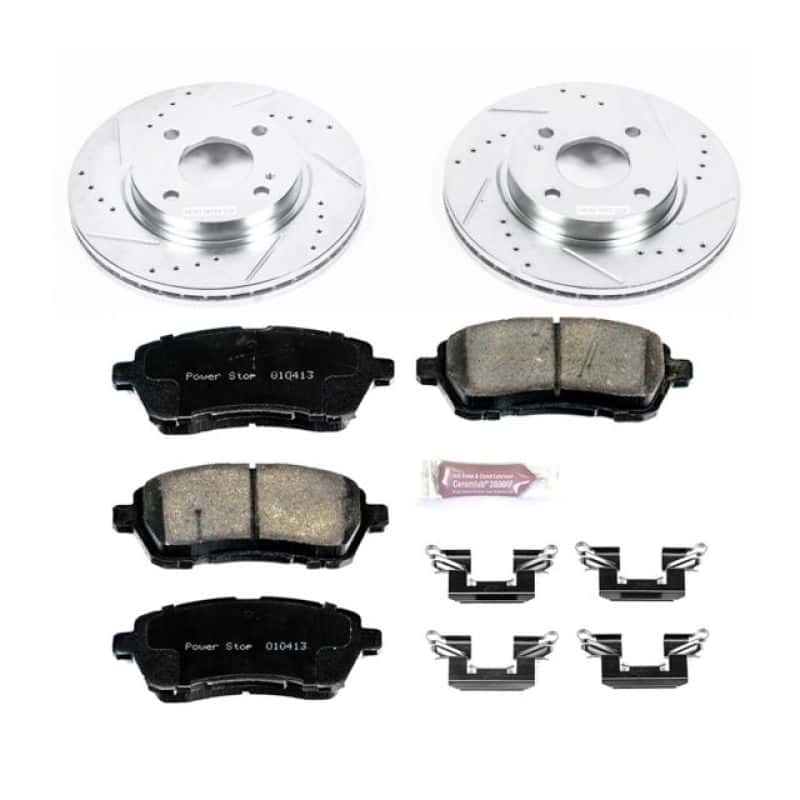 PowerStop — Power Stop 11-19 Ford Fiesta Front Z23 Evolution Sport Brake Kit - view 1