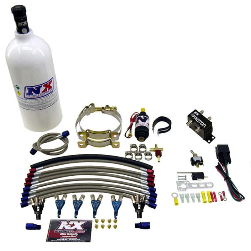 Nitrous Express — Nitrous Express 4 Cyl Proton Nitrous Kit w/1.0lb Bottle
Injection System Kit
N2OSys - view 3