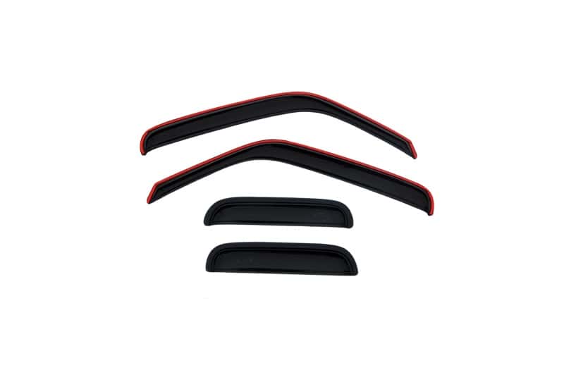 AVS — AVS 99-11 Ford Ranger (Fixed Window) Ventvisor Outside Mount Window Deflectors 4pc - Smoke
Side Window Vent
VENTVISOR 4PC - view 3