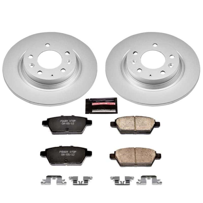 PowerStop — Power Stop 06-12 Ford Fusion Rear Z17 Evolution Geomet Coated Brake Kit - view 1